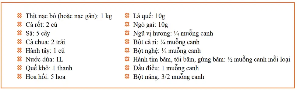 Cách Nấu Bò Kho