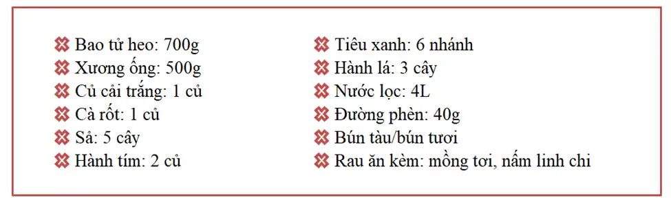 Cách Nấu Lẩu Bao Tử Hầm Tiêu