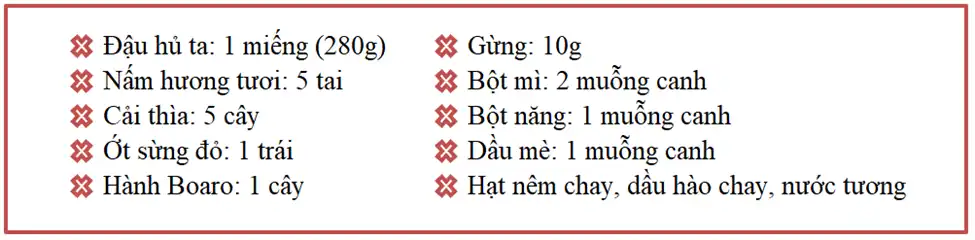 Đậu Hủ Viên Sốt Nước Tương